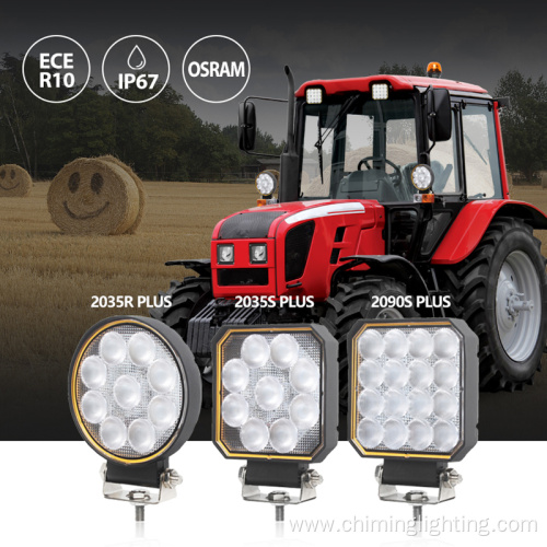 Truck Led Headlight Tractor Work Headlight Excavator Led Work Lamp 15W Led Work Light